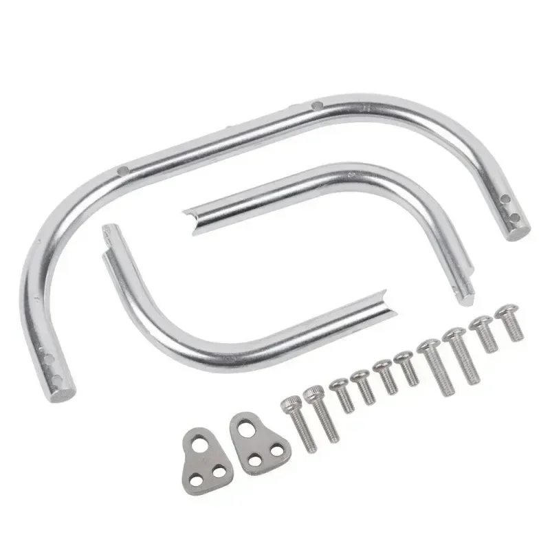 

1/10 Scale Aluminum Front Rear Bumper Protector for Tamiya Sand Scorcher, Super Champ, Buggy Champ RC Car Upgrades Parts