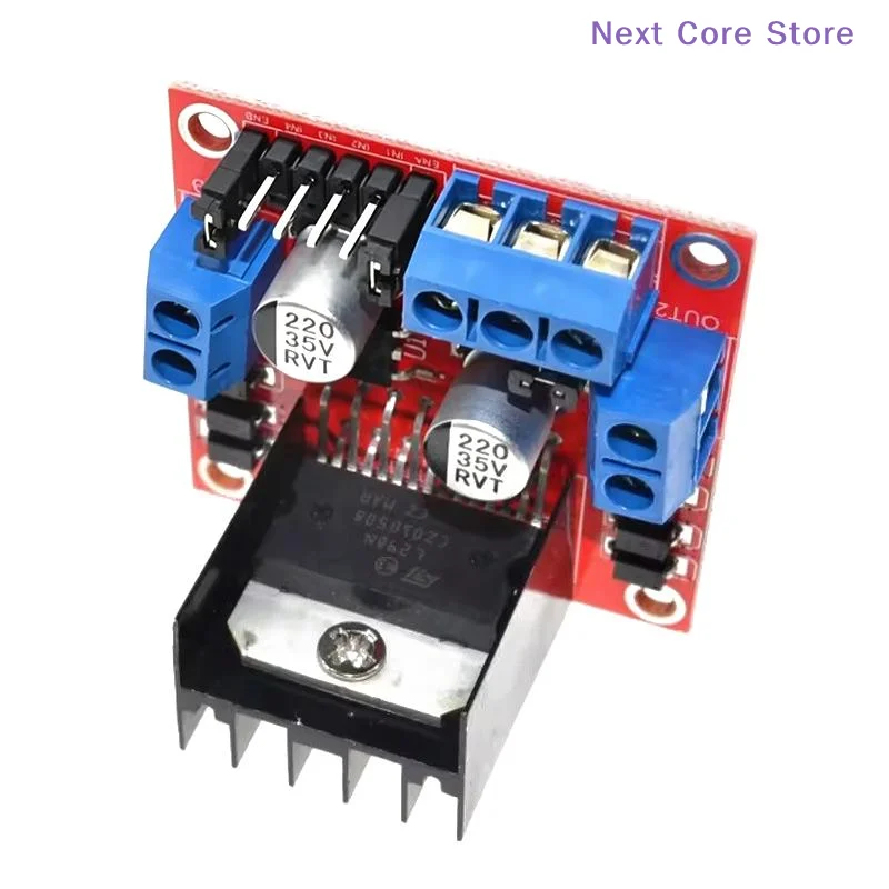 [NC]L298N Motor Driver Board DC & Stepper Motor Driver Module For Smart Car Robot[NC]