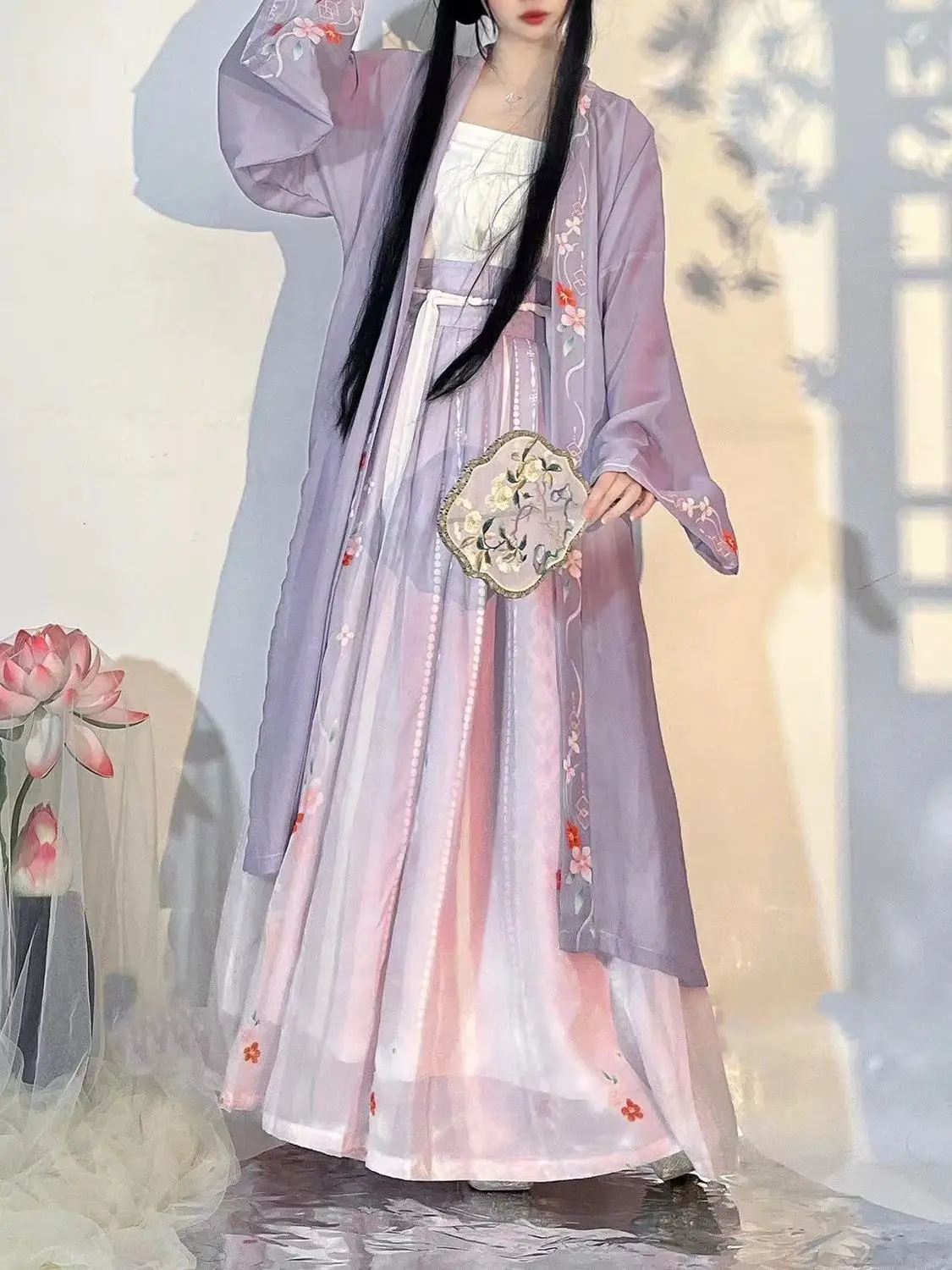Song Dynasty Hanfu Set - Original Women's 165 170 Chinese Dress Modified Duijin Qiyao Chinese Tradition Clothes Women