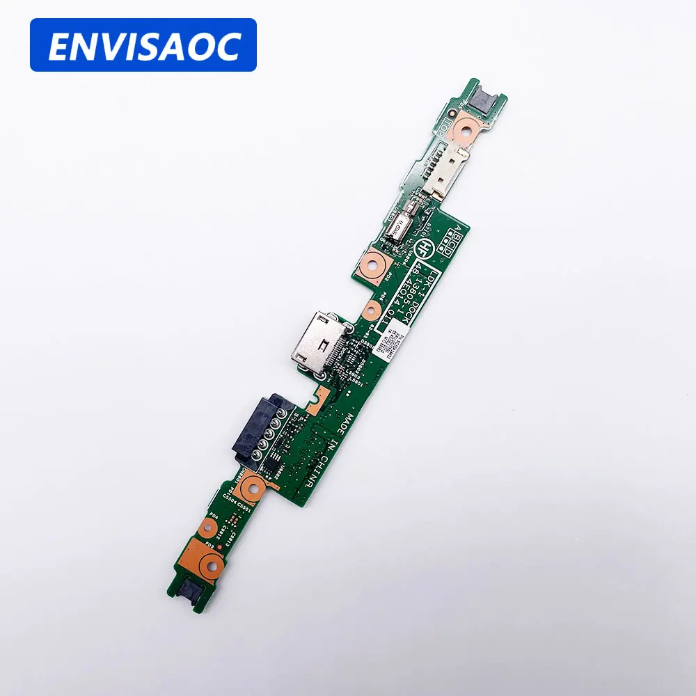 DC Power Jack board For Lenovo IBM ThinkPad Helix Type 20CG 20CH laptop DC-IN Charging board 00JT550 48.4EO14.011