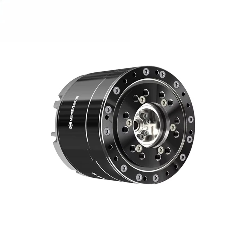 V1.0 Hollow Shaft Robot Joint Actuator 222Nm Peak Torque Integrated Servo Motor Dual 21-bit Encoder  AKH70-48