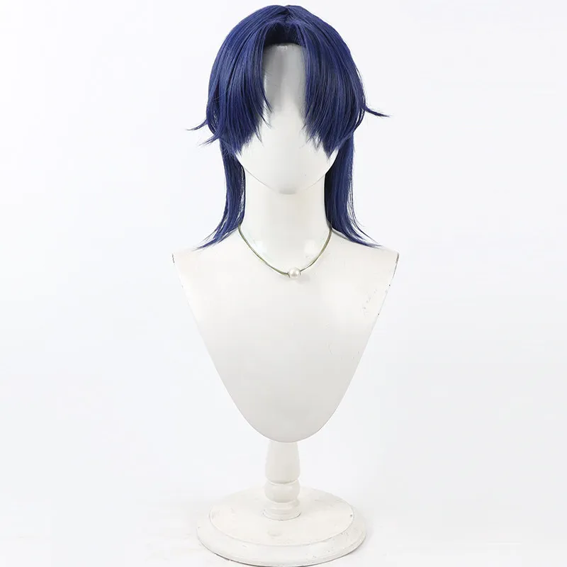 Virtual YouTube Vtuber Tsubasa Hanakago Cosplay Wig Halloween Carnival Party Props Synthetic Hair Heat Resistant Fiber + Wig Cap