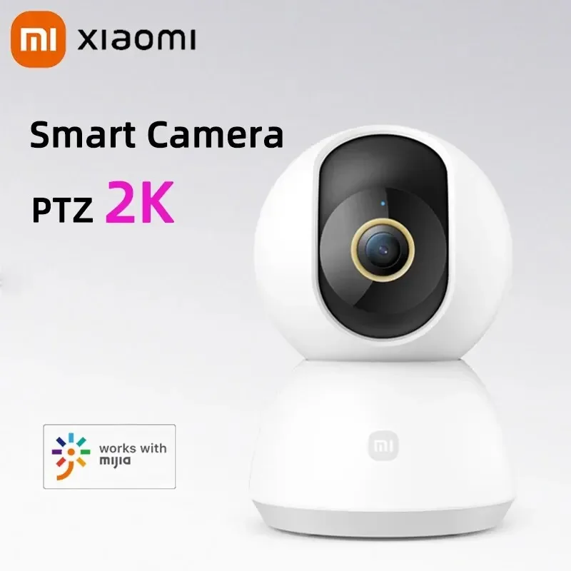 Miui Mijia Smart Home WiFi Surveillance Security Camera PTZ 2K Night Vision Indoor Baby Video Monitor Work With Smart Mijia