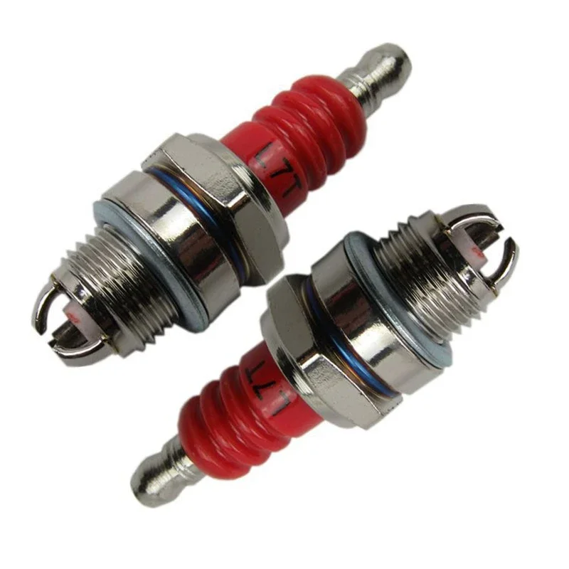 Three-sided Pole Spark Plug L7T 2 Stroke Electrode Gasoline Chainsaw Brush Cutter Engine 2500 3800 4500 5200 Replace Accessories