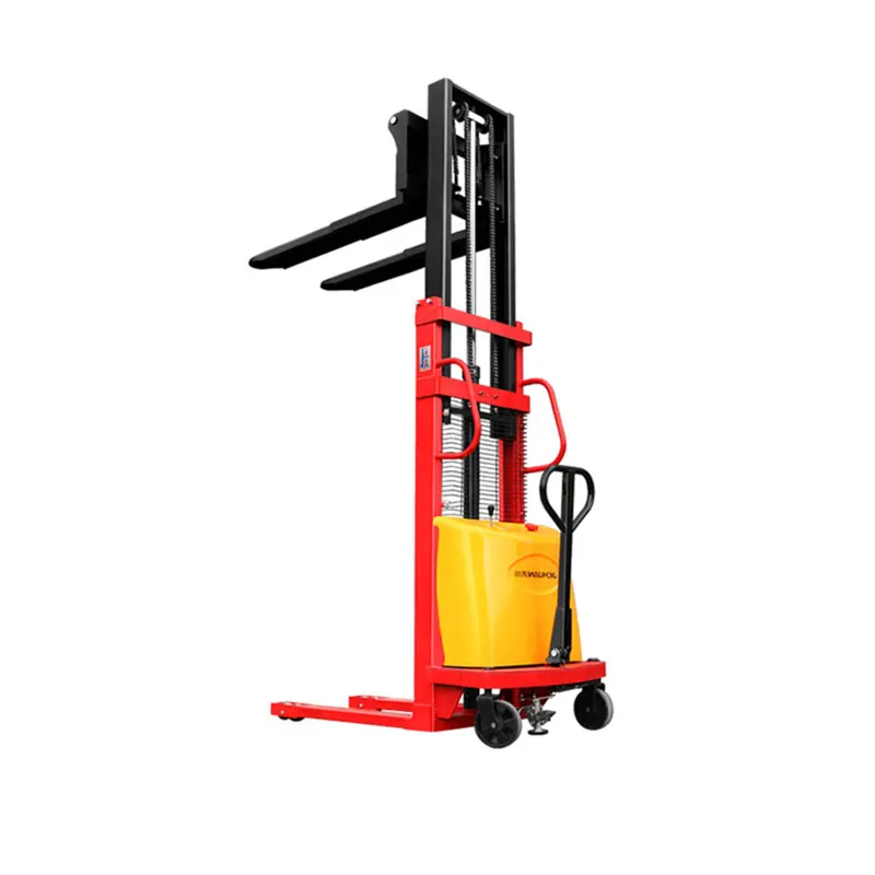 Chengli Hydraulic Semi Electric Pallet Stacker Forklift with 2 Ton Capacity 1 Year Warranty New Jiangsu Origin Forklift Tires