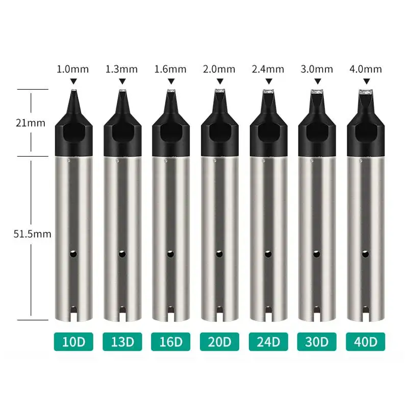 Handif 911G D Serie Soldering Tips 911G-13D 911G-16D 911G-24D 911G-30D Electric Bit For Quick 9233 Solder Welding Machine PCB