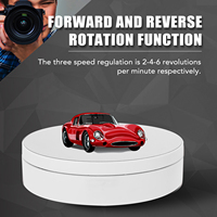 Max Load 4KG Multifunctional Rotating Display Stands Electric Turntable 360° Rotation Noiseless Rotating Table Jewelry Stand