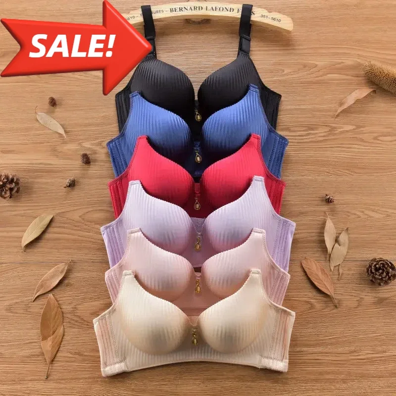 Sujetador grueso de copa de pan al vapor para niña, ropa interior ajustable de 8cm, sin marca, sin anillo de acero, lencería para el pecho, Bralette, nuevo