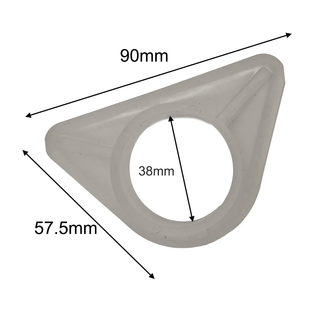 

Набор из 10 пластиковых стабилизаторов для раковин из нержавеющей стали, для фитингов с отверстием 38 мм, уменьшают вибрацию и шум при установке.