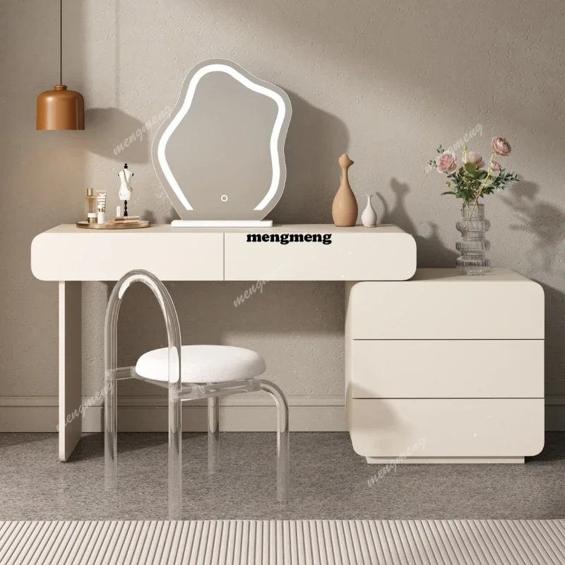 

Nordic Bedroom Dressing Table Modern Design White Vanity Dressing Table Organizer Storage Tocador Maquillaje Dresser Furniture