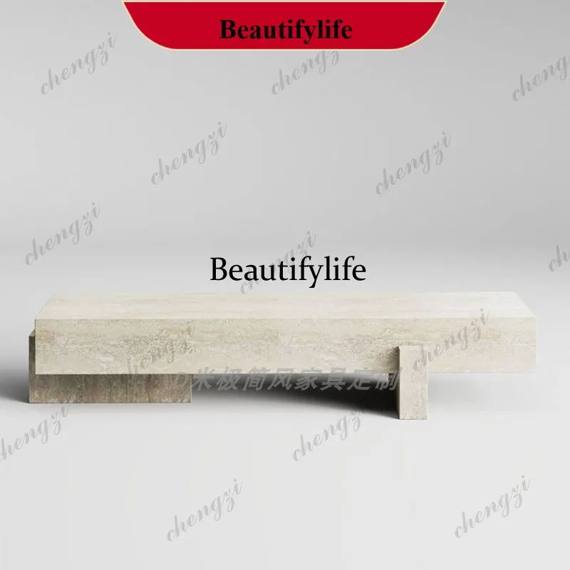 N178 Nordic solid wood long bench, designer's creative bedside bench, simple casual bench