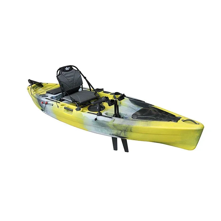 Hot Seller Single Seat 11Ft Pedal Kayak For Fishing One Person Sit on top Fishing kayak with Pedal Drive