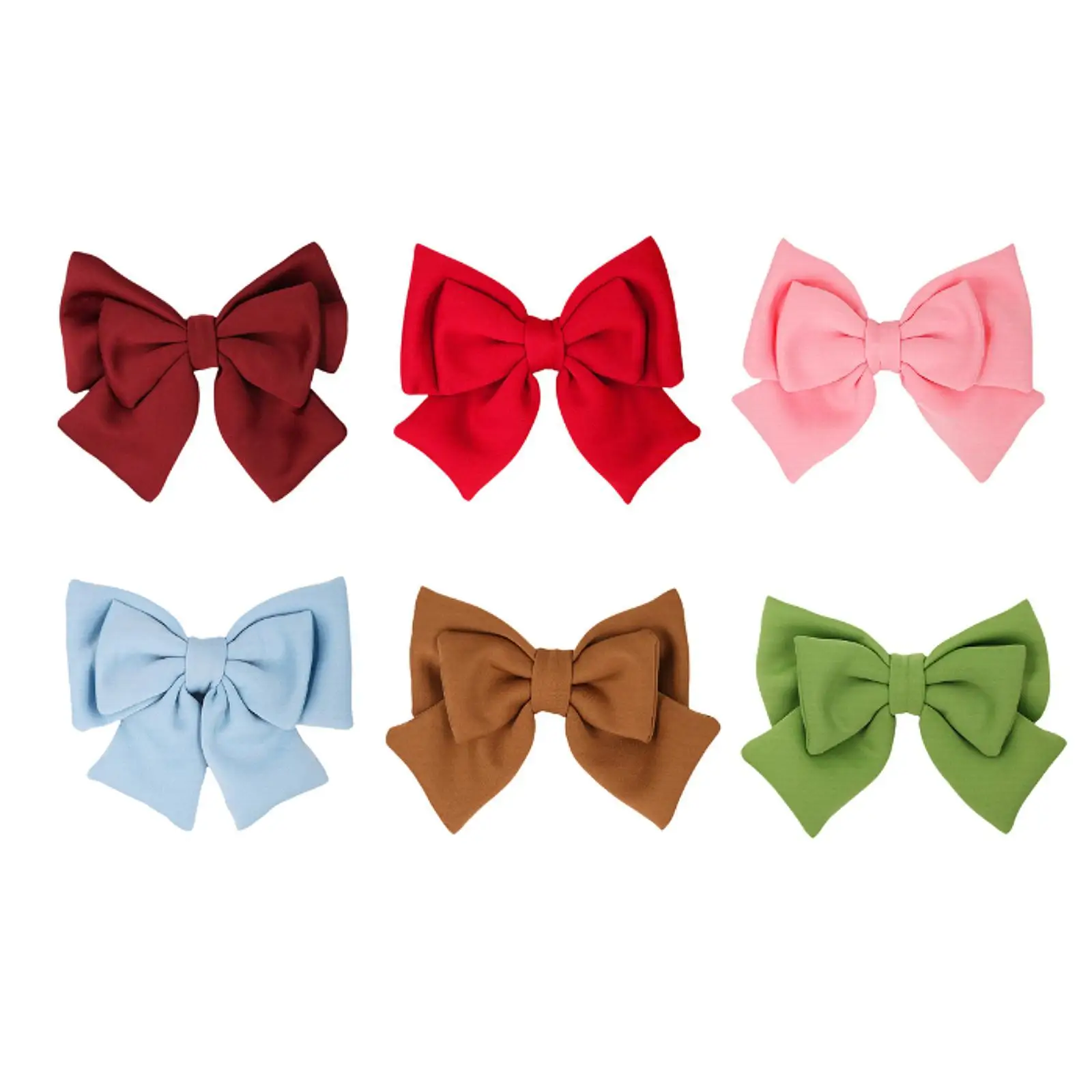 

Helmet Bow Decoration Lightweight Decorative Accessories Solid Color Decoration for Skiing Biking Riding Motorcycle Skating