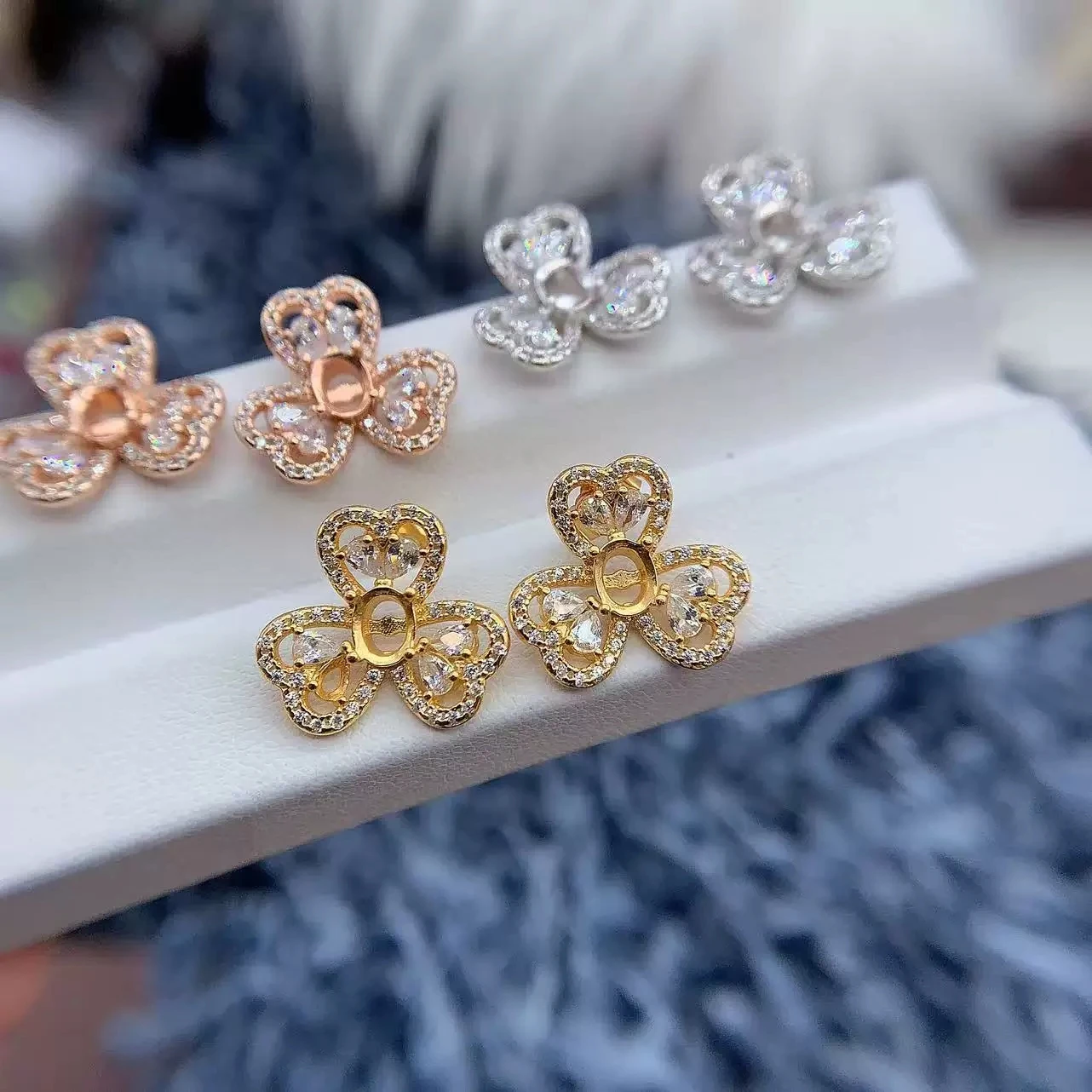 

MeiBaPJ Овальная вставка 4*5 мм для женских серег, подарок для женщин, DIY, серебро 925 пробы, классический шарм, элегантные изысканные украшения, оптовая продажа