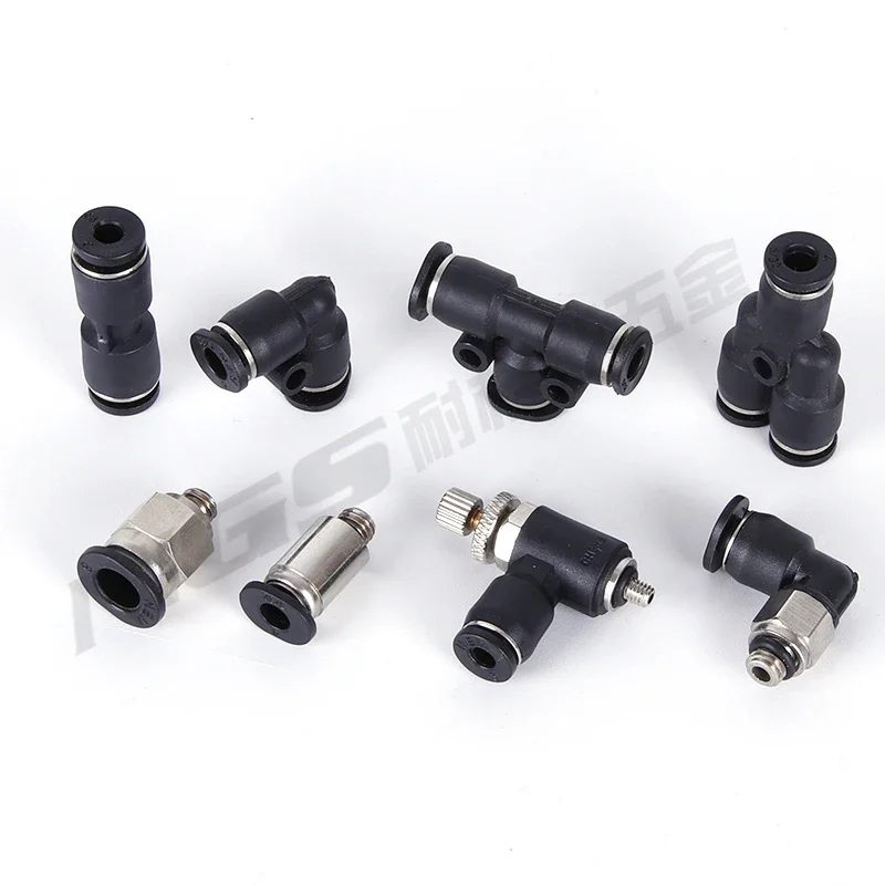 3 recto bidireccional 4 tee 5 curvatura 6 mm PG diámetro variable (10PCS)