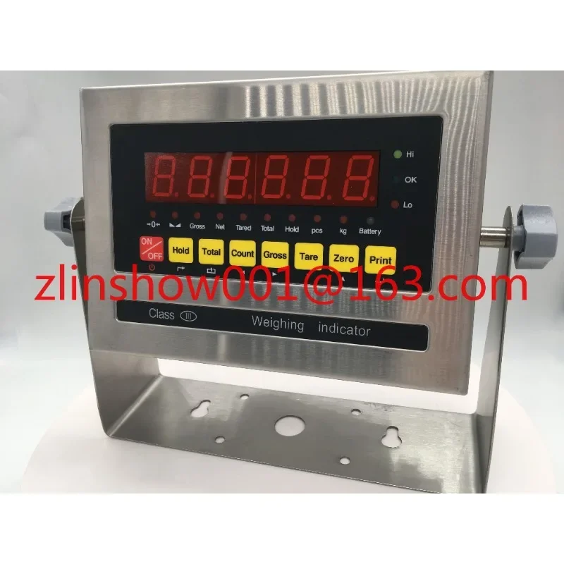 LP7510 Weighing Indicator  With Built-in Printer  LED LCD Stainless Steel Waterproof Weighing Indicator