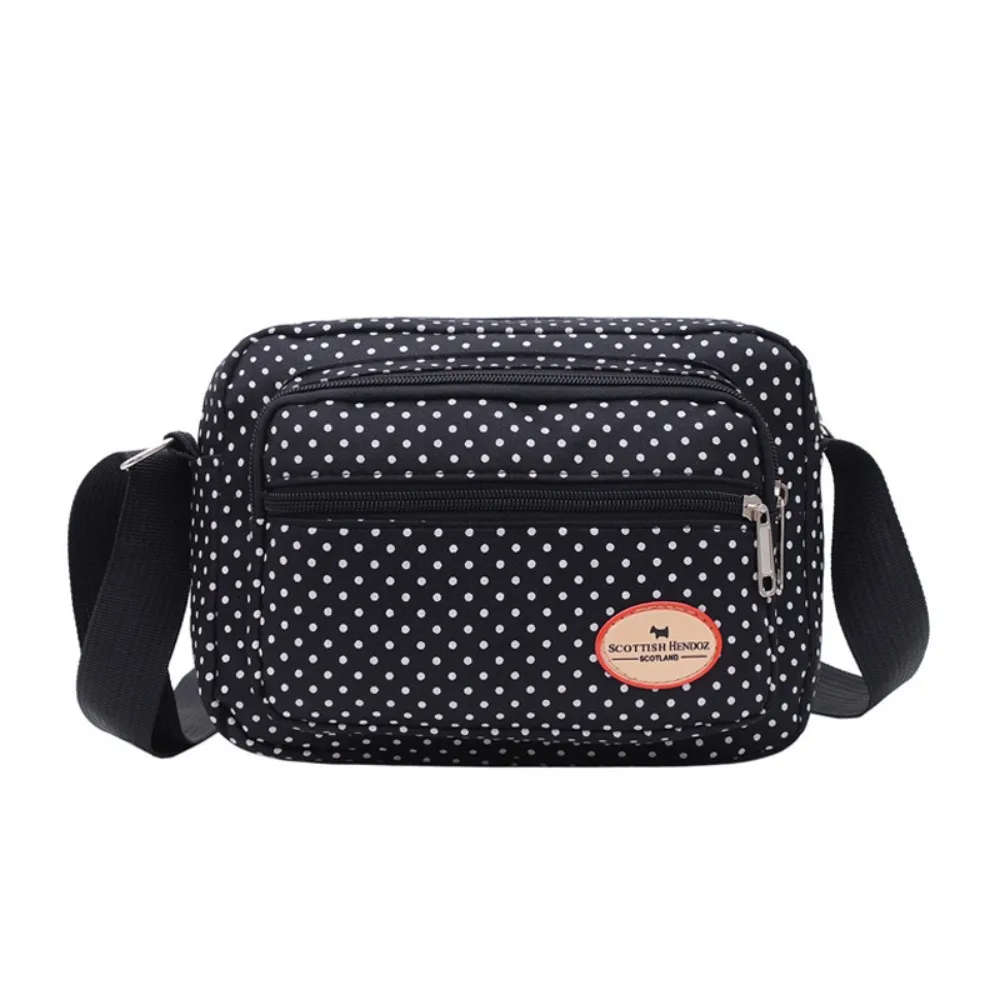 Practical Nylon Shoulder Messenger Bag Moderately Soft One-shoulder Satchel Bag No Interlayer Street Bag