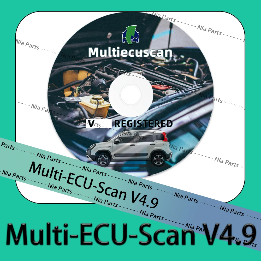 MultiEcuScan V4.9 scanner automotriz inspection tools Automobile Maintenance Code reader  Repair interface tuning cars obd2 vci