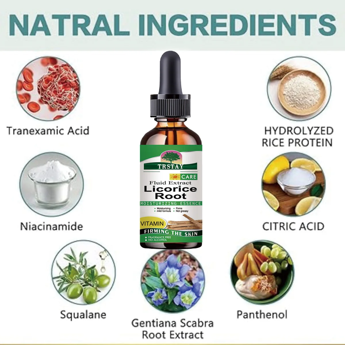 5 مللي/15 مللي/30 مللي/50 مللي/DR.DAVEY عرق السوس جوهر ترطيب المسام ثبات إصلاح مصل #4