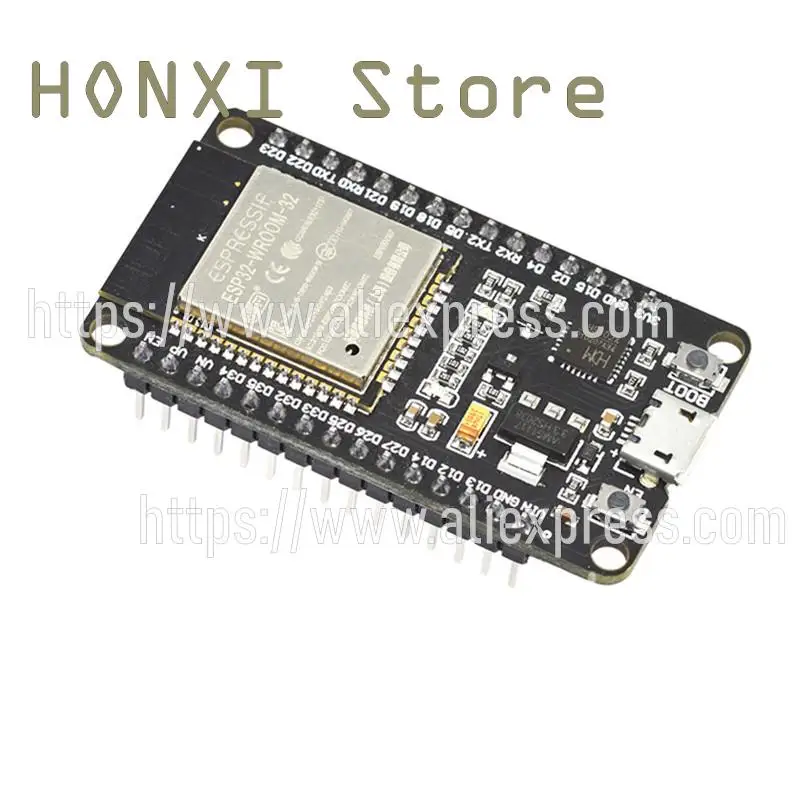 1PCS ESP32 development board bluetooth wireless WiFi + 2 in 1 dual-core CPU low-power ESP-32 panel ESP-32S