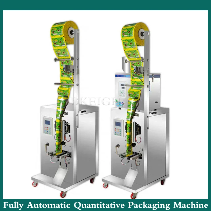 Granular Powder Automatic Filling And Sealing Machine Multi Functional Soybean And Peanut Packaging Machine