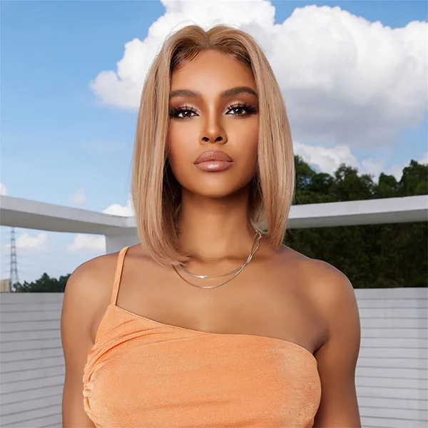 14 inch Straight Real Human Hair Topper No Bangs 5 display picture 3