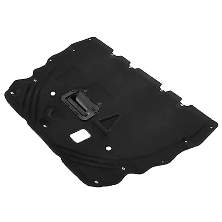 

Engine Splash Shield Compatible with 2021-2025 Ford Bronco Sport Lower Engine Under Cover Guard Black Replacement for FO1228183