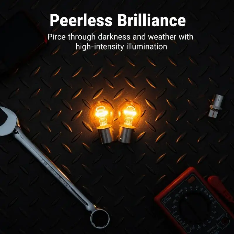 2Pcs 1157 1176 89 2409 2412 2410 2405 1141 1016 Car Bulbs Amber/Transparent Halogen For Turn Tail Reverse Lights 12V/24V