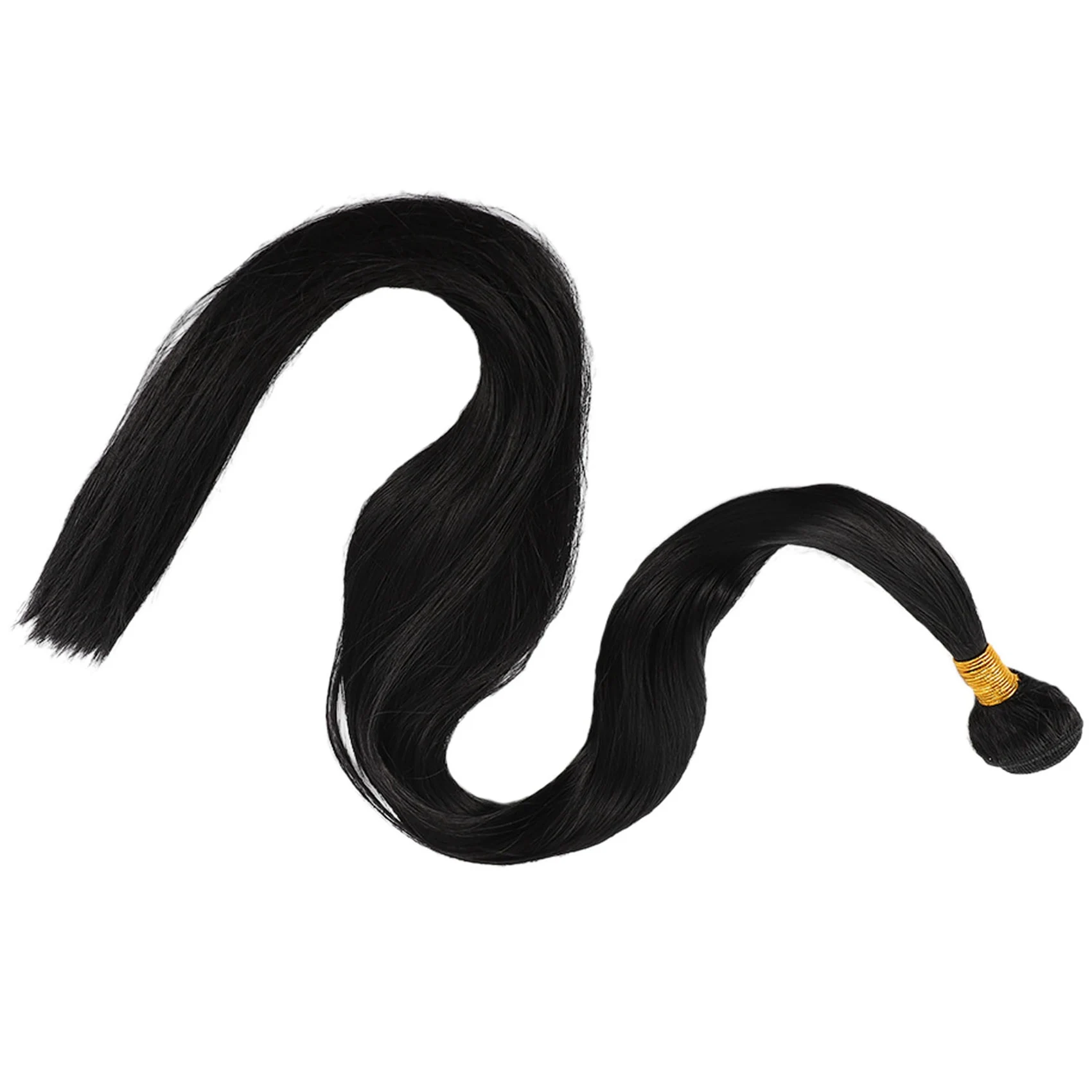 

A98G-30-Inch Drawstring Straight Straight Virgin Remy Brazilian Hair Braided Bunch Of Hair Extended Hair 3 Bundle