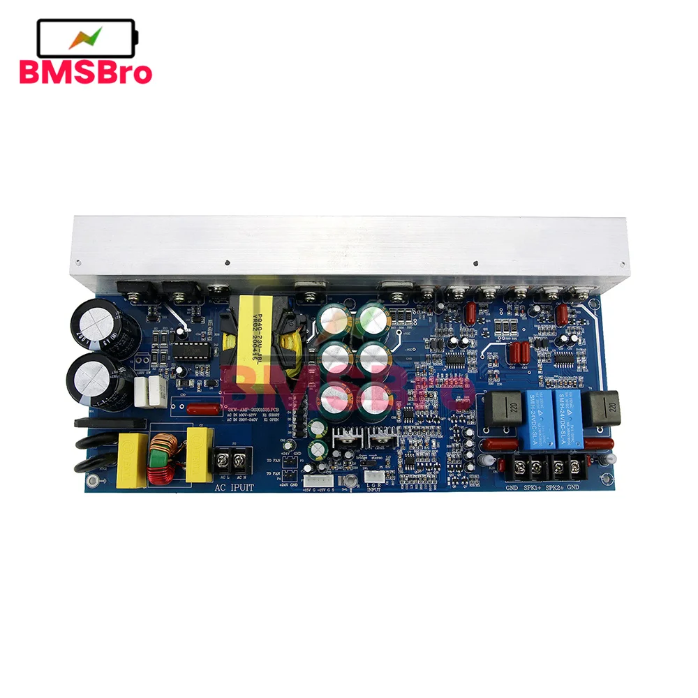 500W+500W Digital Power Amplifier Board Stereo Power Amp Board with Switching Power Supply