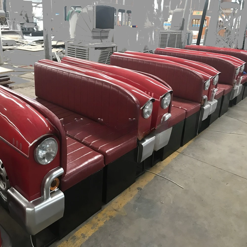Punk-Stil Automöbel Ledersofa Bar Auto 4S Shop mit kreativen Möbel Autosofa