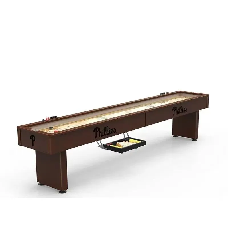 for Vintage cast iron A-frame leg pool table, antique wood finish, indoor game room pool table