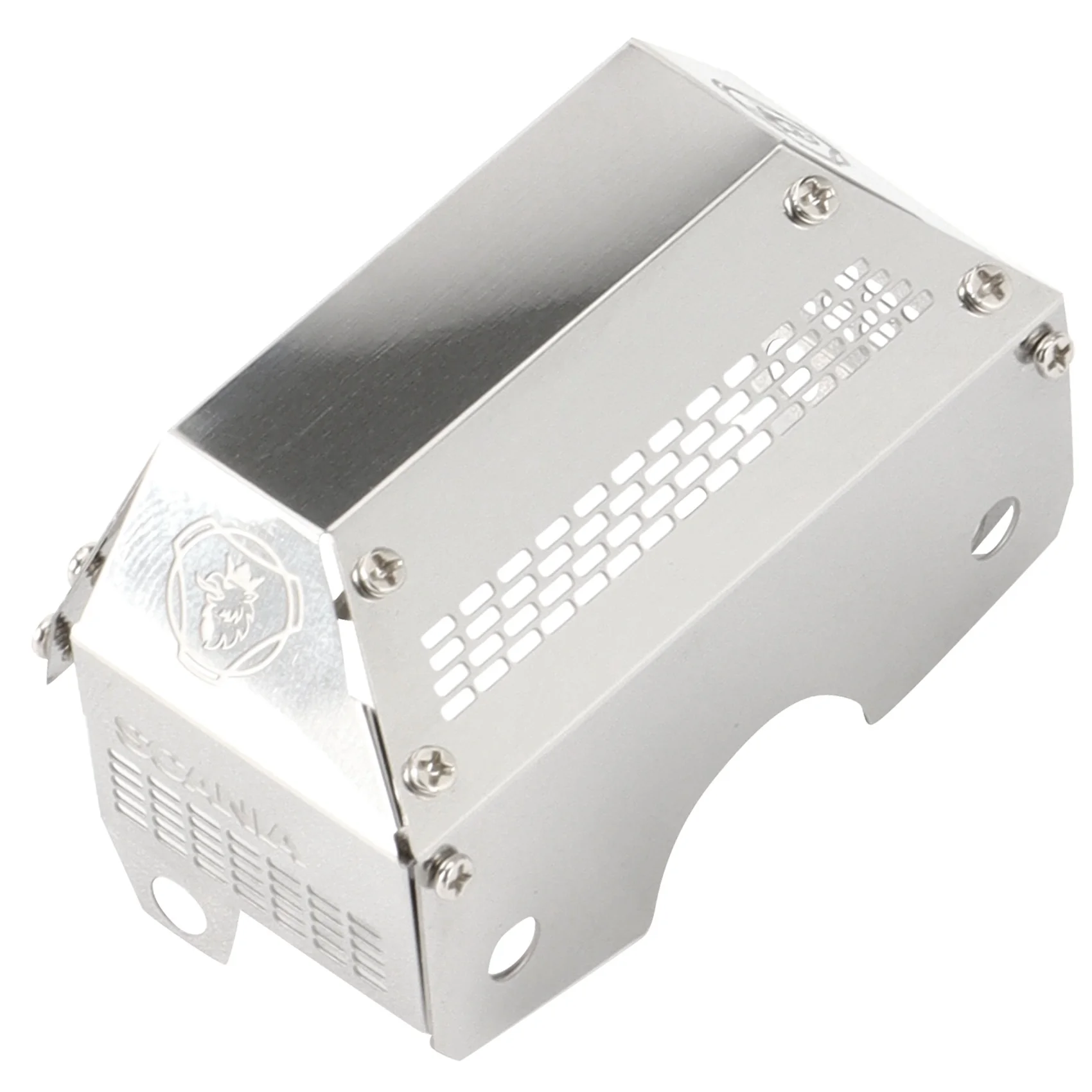 Capa de caixa de câmbio de metal BAAA para 1/14 Tamiya Benz Actros 56348 3363 1851 Scania 620 56323 Man 56325 Tgx Peças de caminhão RC