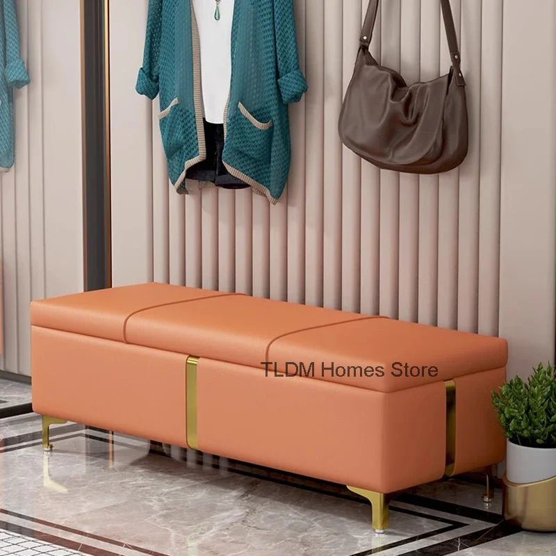 

Living Room Nordic Shoes Bench Storage Luxury Design Bedroom Shoes Bench Entrance Meubles De Chambre Furniture Decoration