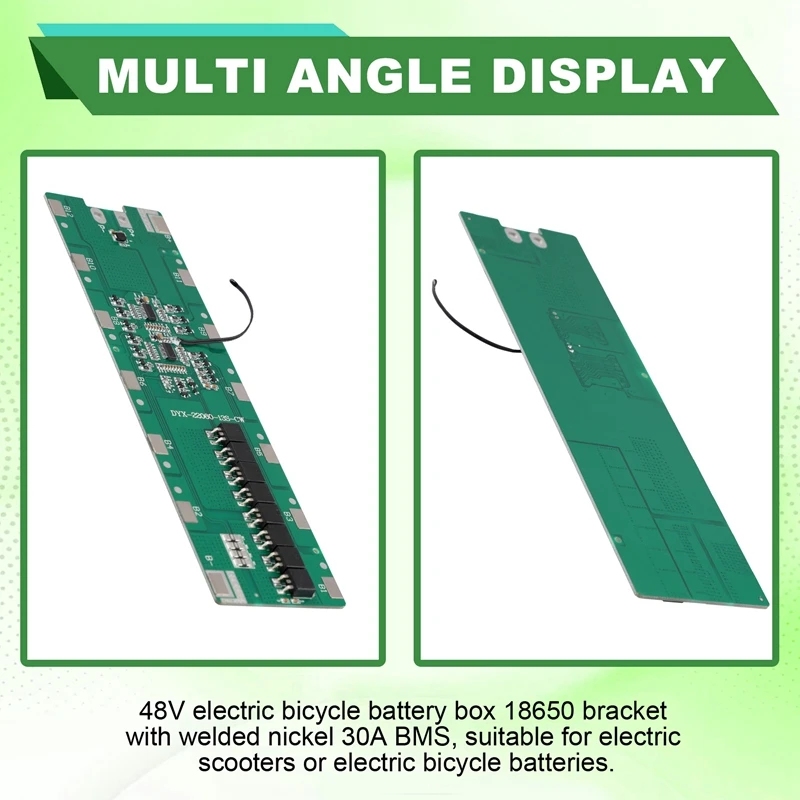 Batterie Box 13S 6P 48V 52V Batterie Box 18 650 Halterung Schweißen Nickel Für Elektrische Roller elektrische Fahrrad Batterie Verwenden