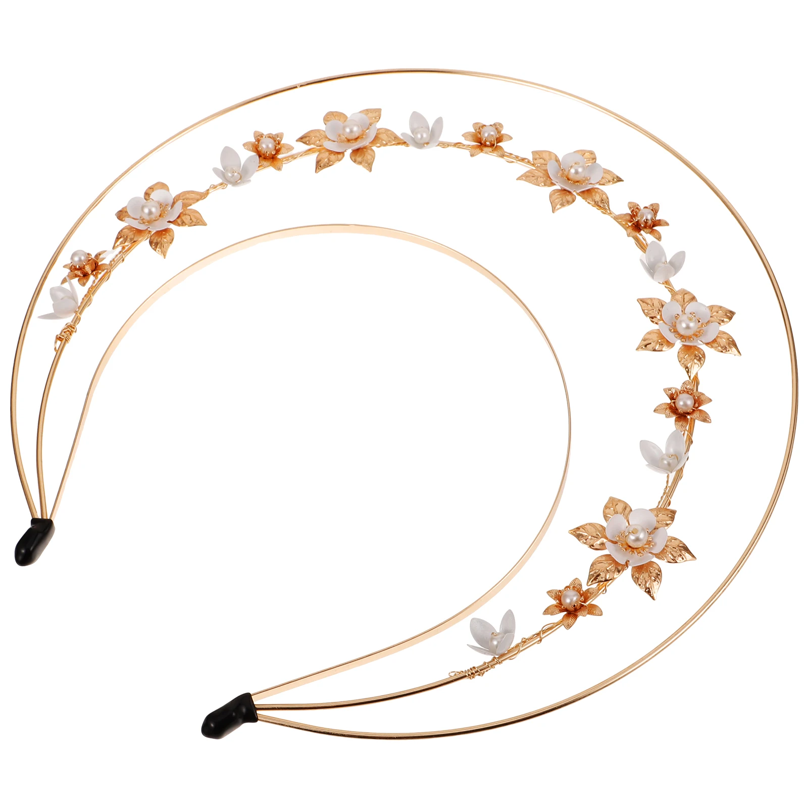 

Pearl Hair Headband for Women Greek Goddess Accessories Decorative Crown Headpiece Lolita Crown Metal Not Deform