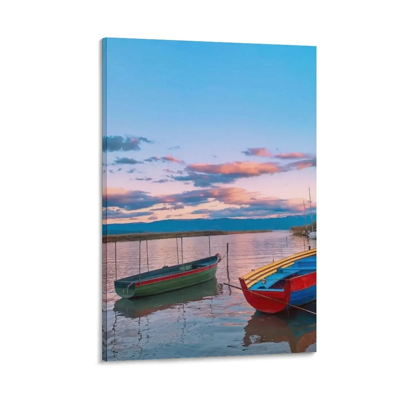 

fishing boats Canvas Painting decorations for the room ornaments for home pictures for wall anime decoration