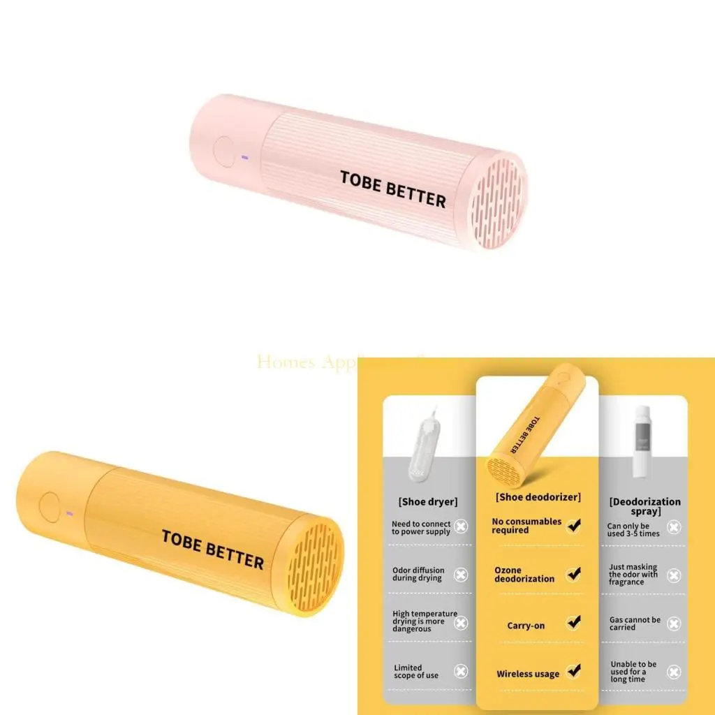 D0AB Дезодоризирующий устройство Устройство Удары Устранение запаха Элиминаторы перезаряжают обувь для обуви