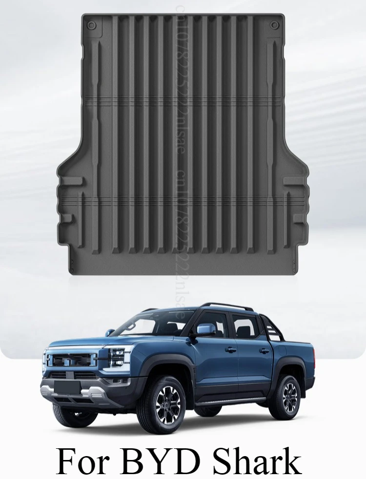 TPE Car Trunk Mat for BYD Shark 2026 Accessories Anti-dirty Mat Waterproof Cargo Liner Trunk Conversion Interior Accessories