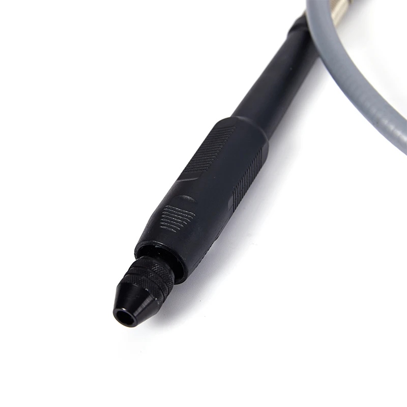1ชุดจับเครื่องบดเพลาแบบยืดหยุ่น0.3-3.2Mm เจาะ Chuck Soft Flex Shaft สำหรับ Dremel เครื่องมือไฟฟ้าอุปกรณ์เสริม