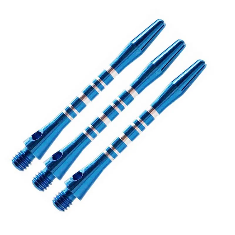 3Pcs Colour Darts Shafts 45.5mm 2BA Aluminium Alloy Material Stem Dart Shaft Indoor Accessories Dartboard Games