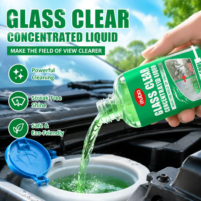 น้ำยาทำความสะอาดกระจกรถยนต์ IF - Glass Cleaner Streak บทวิจารณ์และราคา