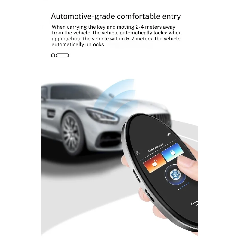CF818 Universal Modified Remote Smart LCD Key For Nissan Benz BMW Land Rover Toyota Honda Kia Hyundai Porsche GTR Long Standby