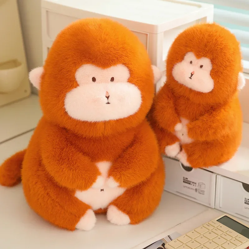 Funny Love Buttocks Monkey Plush Toy Simulation Stuffed Animal Doll Soft Hold Pillow Companion Toys Children Birthday Gift Kids