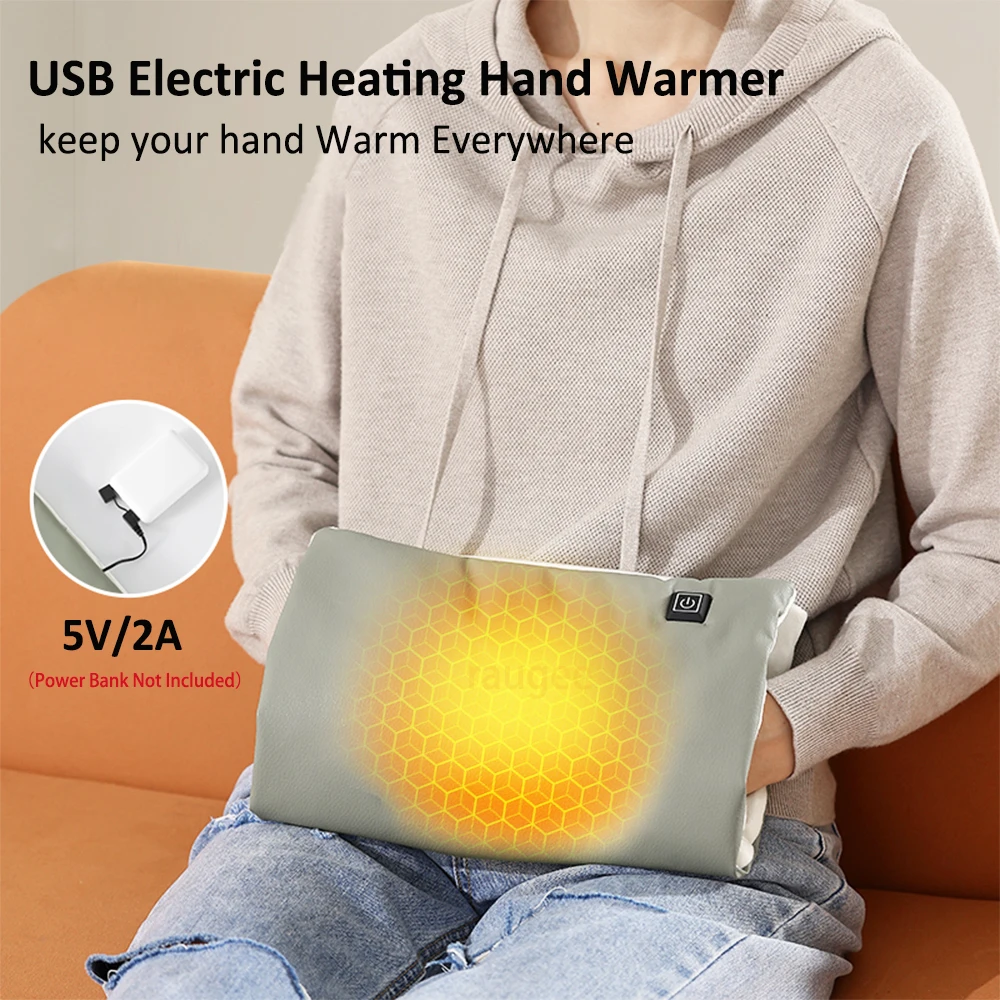 Hand Warmer Electric Heating Pad Portable Rapid Heating Mat For Foot Legs Waist Multifunctional Waterproof Warm Hand Pocket