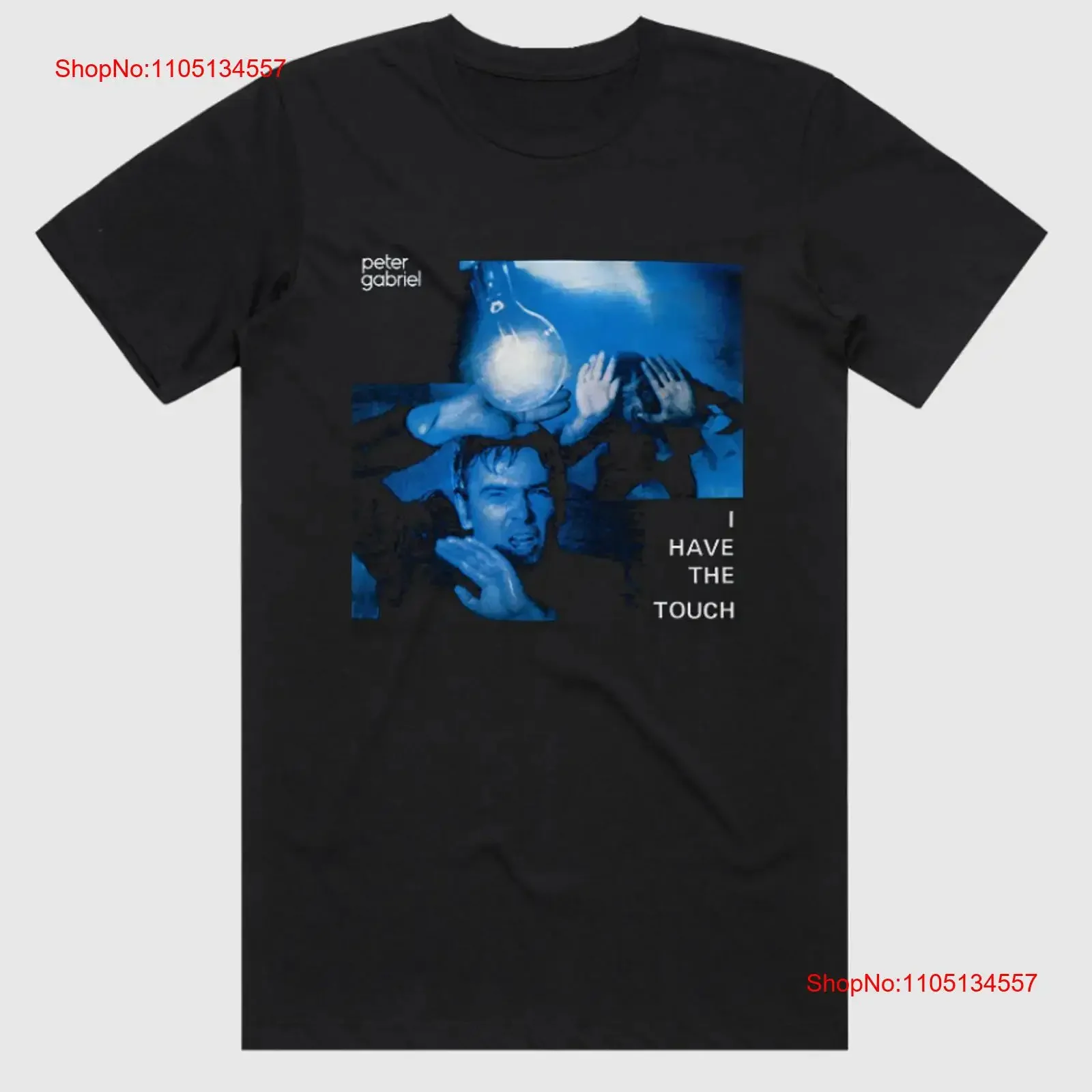 Peter Gabriel I Have The Touch Album Cover T shirt size S 5XL vintage Washed Breathable streetwear fashion homme
