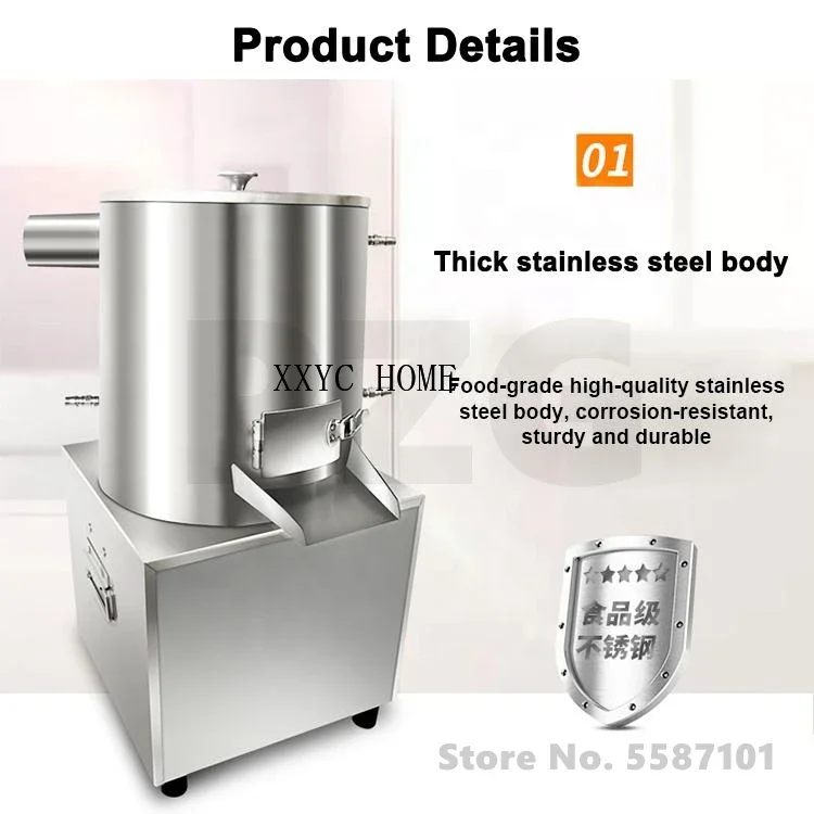 Hot Sale Small Air-Operated Dry Garlic Peeling Machine Garlic Separating Processing Machine Garlic Skin Remover Stainless Steel