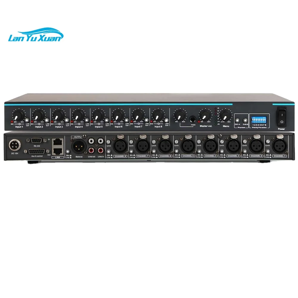 

Factory Price ZH8 Professional Power Sequencer Mixer 8 Way for Audio Equipment for Recording Dj Stage