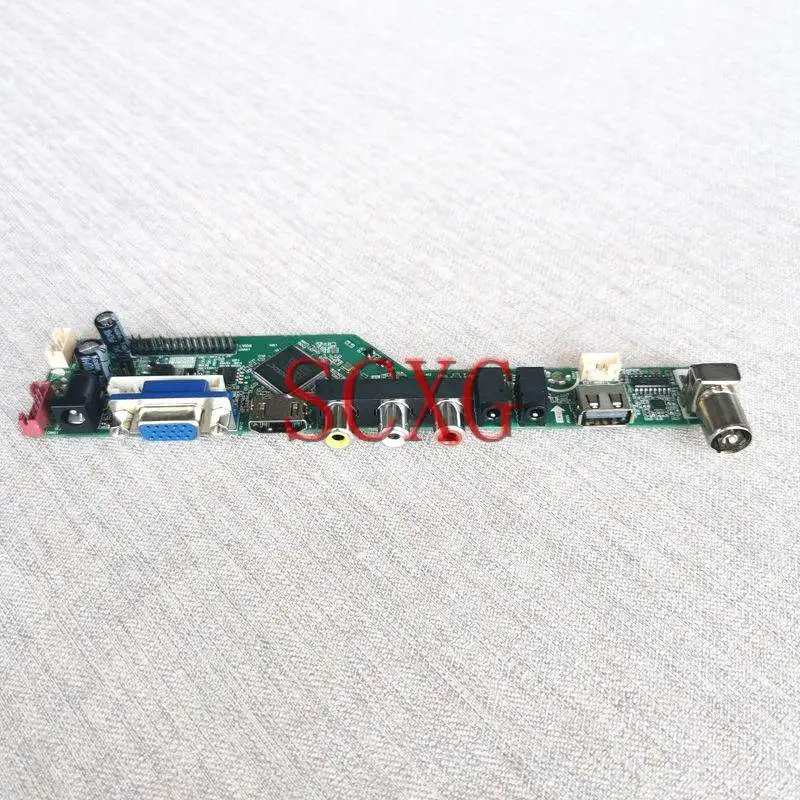 Imagem -03 - Placa Controlador de Display Lcd Caber M170e4 M170e5 M170e6 M170e7 17 30 Pinos Lvds 1280*1024 Faça Você Mesmo Kit Vga av Usb Hdmi-compatível com 4ccfl