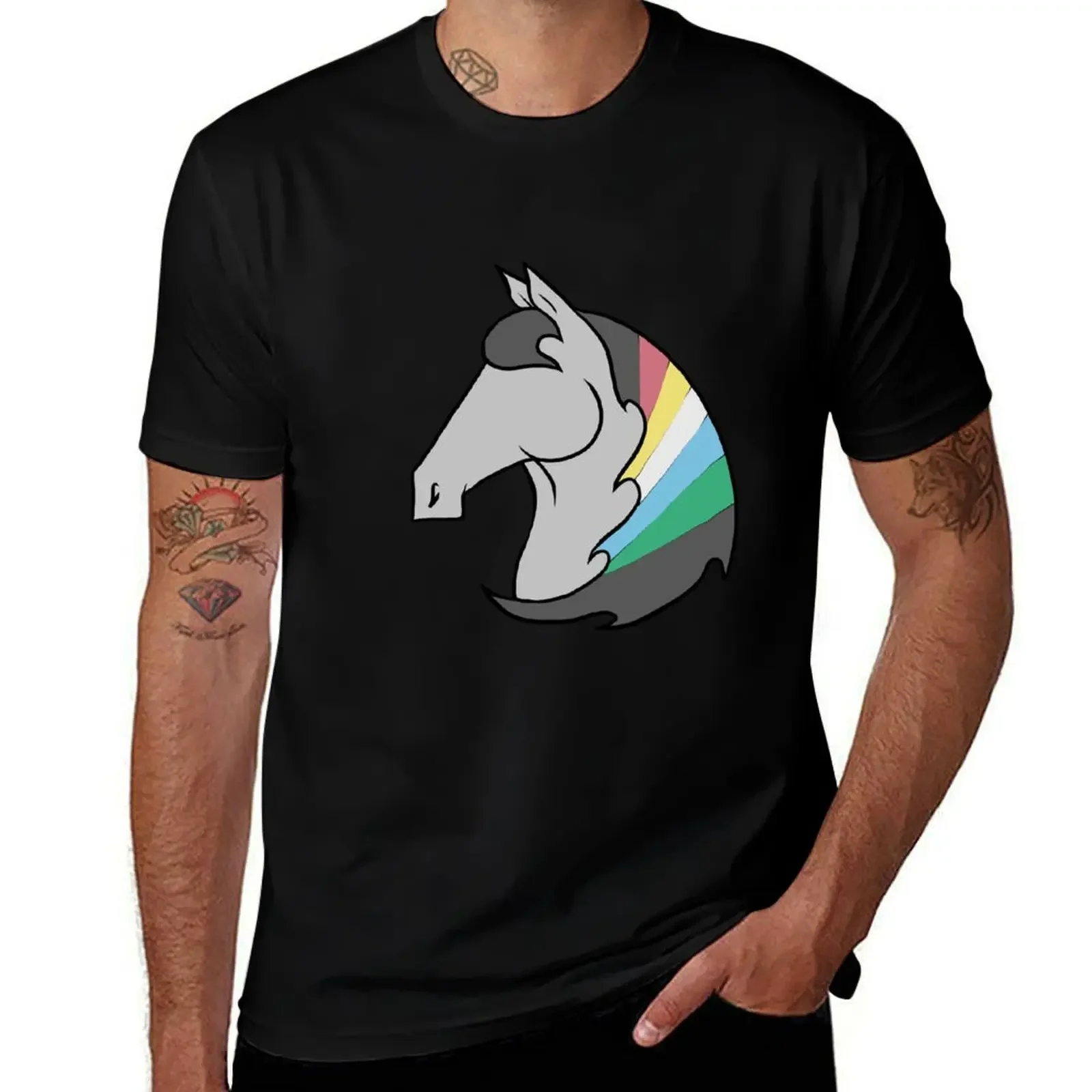 

Disability Pride - Horse T-Shirt Clothing boys whites mens graphic t-shirts funny